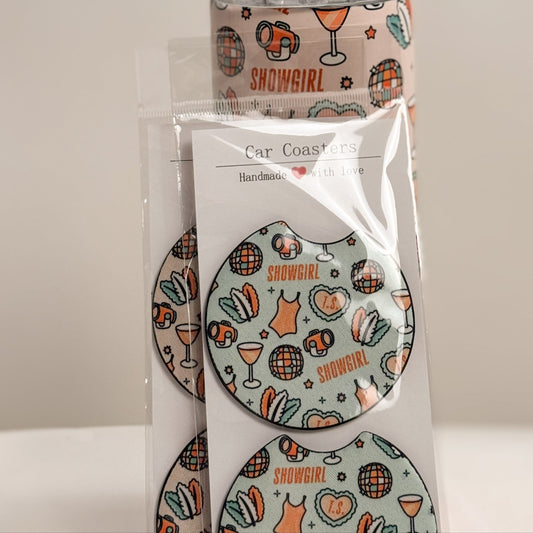 Showgirl Car Coasters