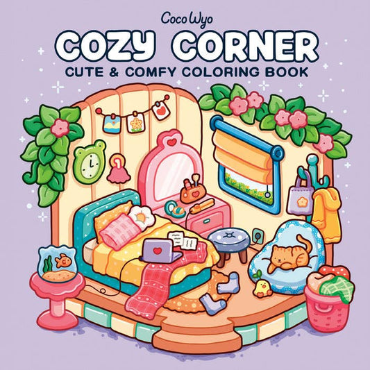 Cozy Corner Coco Wyo Coloring Book