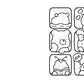 Cozy Friends Coloring Book For Adults And Kids