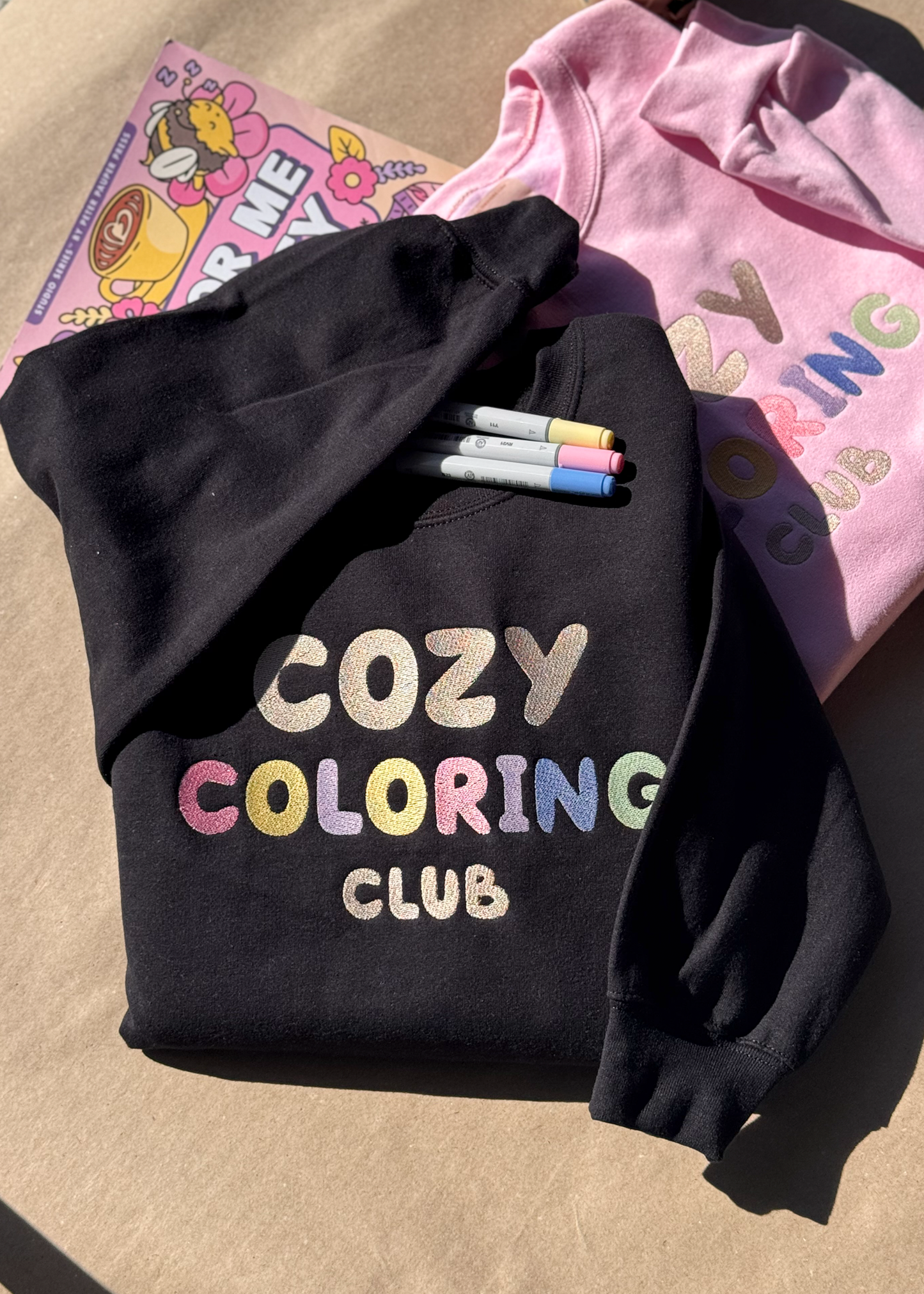 Cozy Coloring Club Crewneck