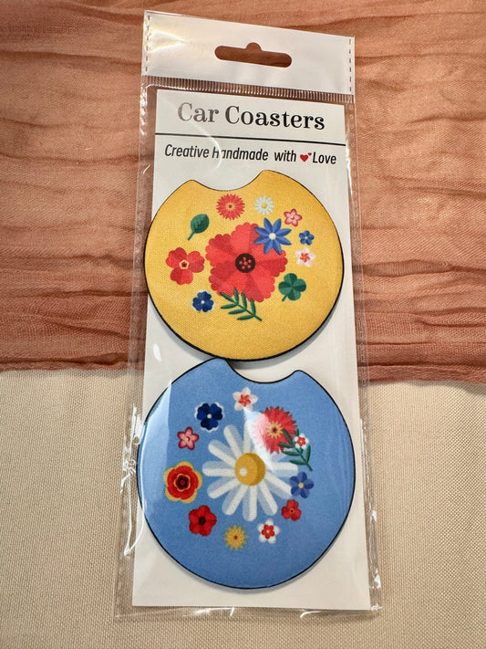 Car Coasters Printed