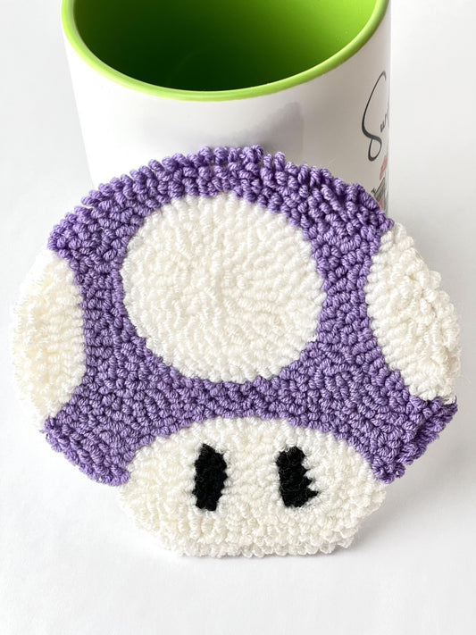 Purple Mushroom Coaster