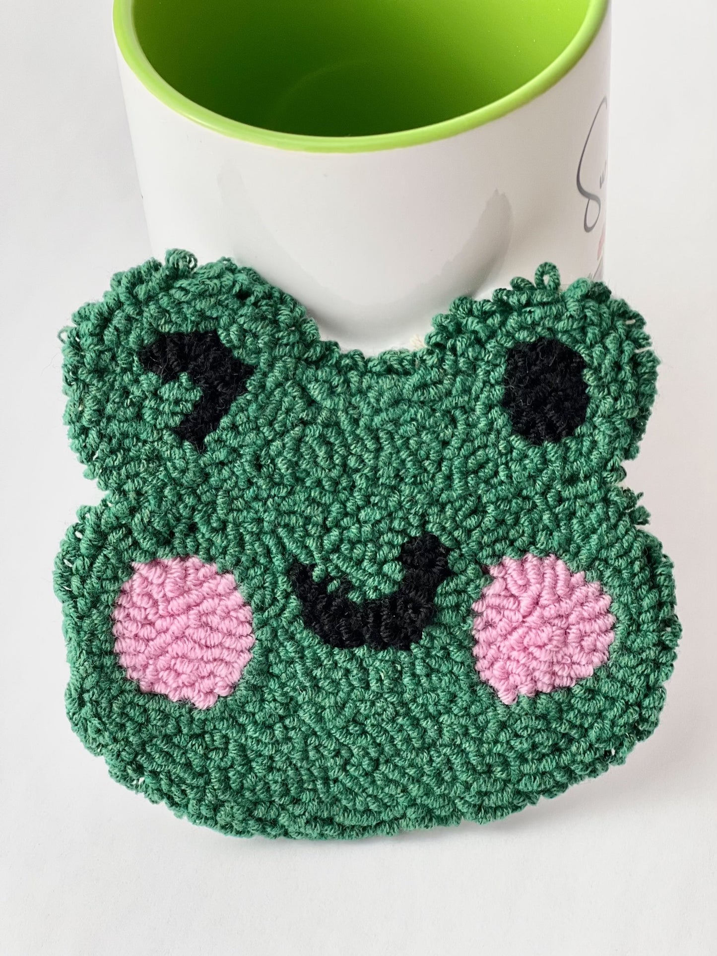 Winky Face Frog Coaster