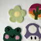 Winky Face Frog Coaster