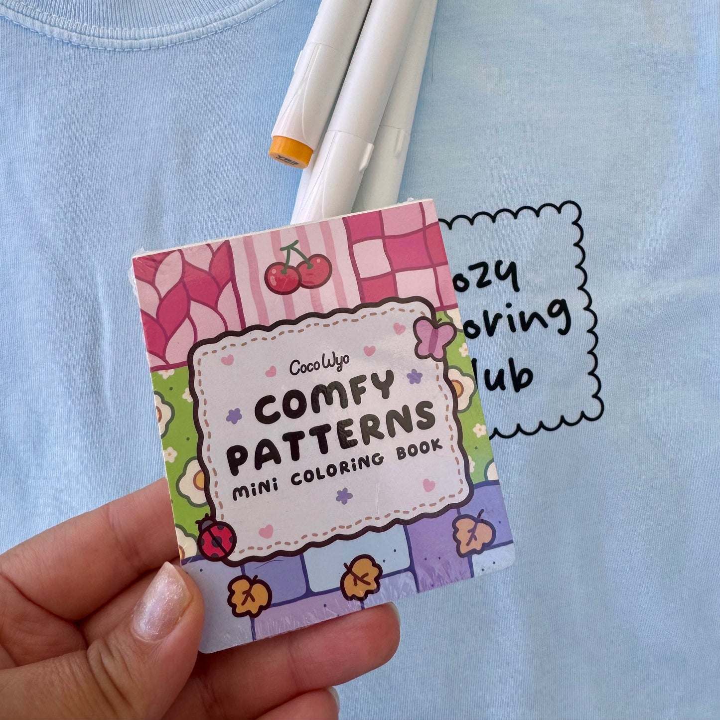 Comfy Patterns Mini Coloring Book