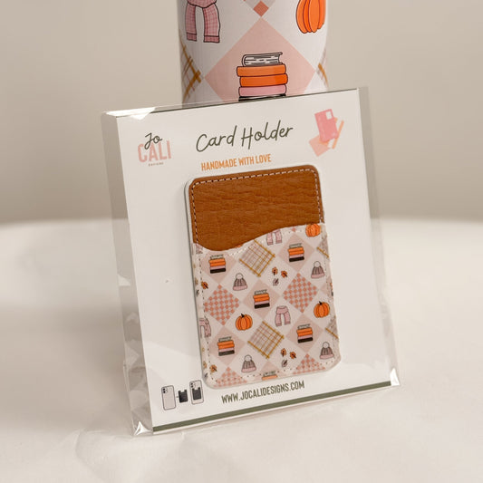 Fall Vibes Card Holder