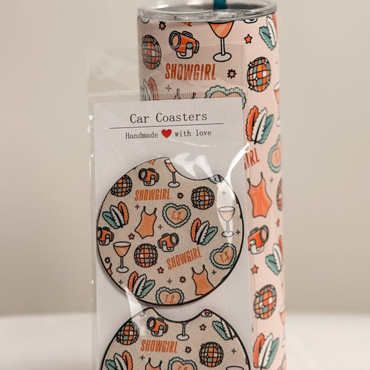 Showgirl Car Coasters