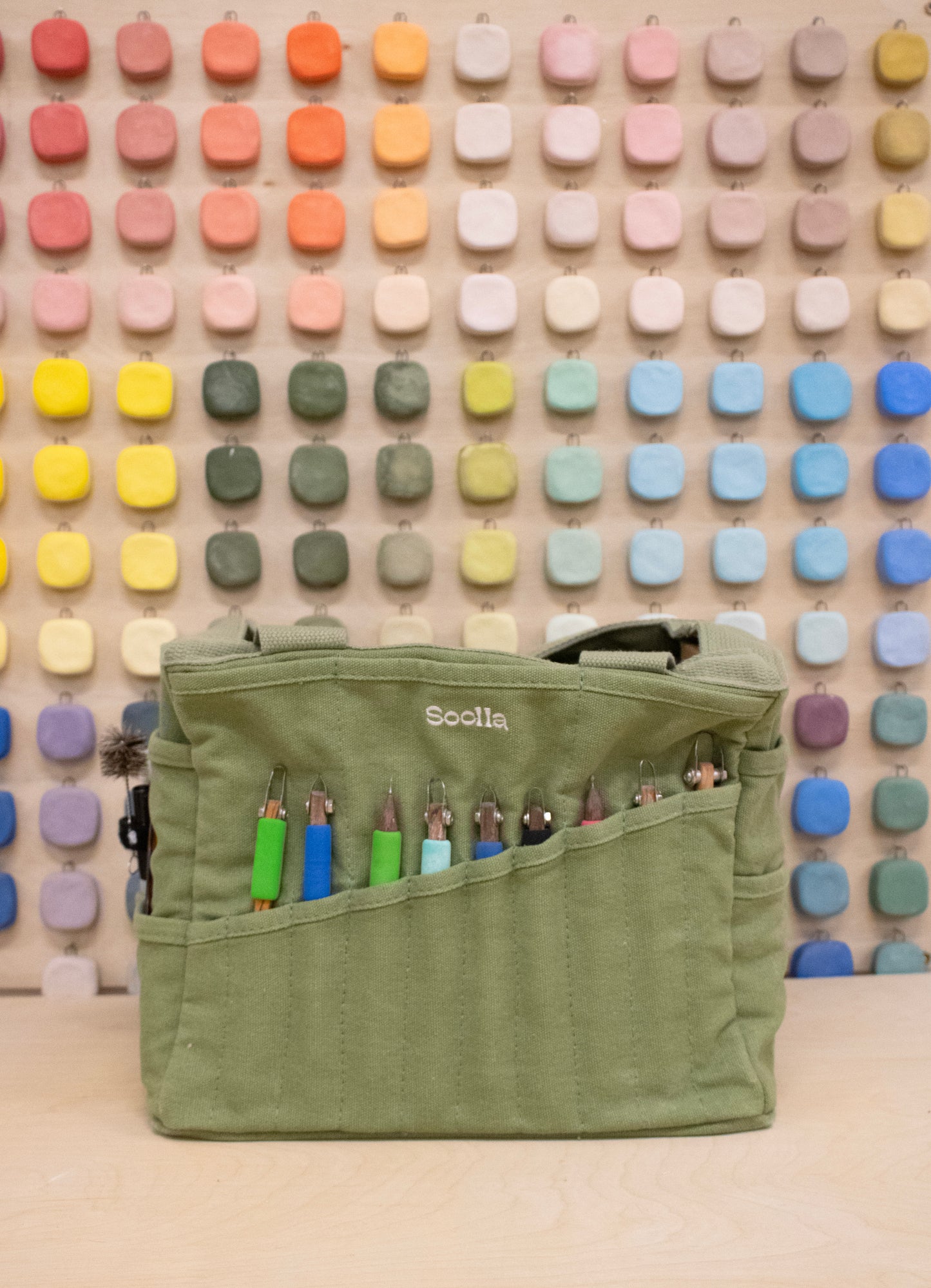 Soolla Craft Bag- Forest Green