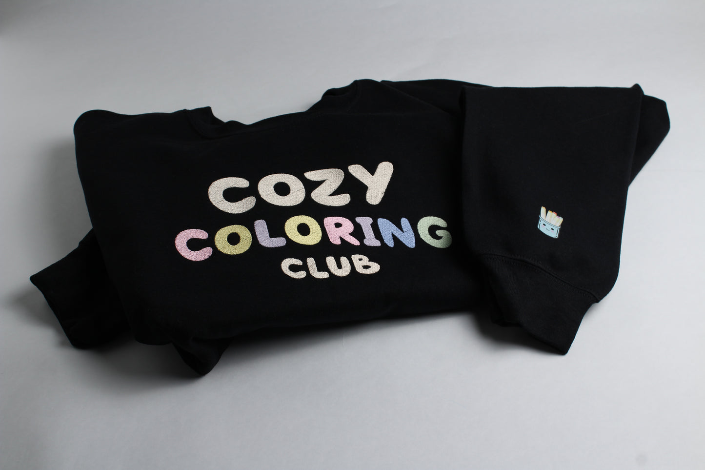 Cozy Coloring Club Crewneck