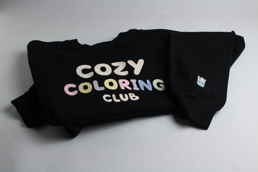 Cozy Coloring Club Crewneck