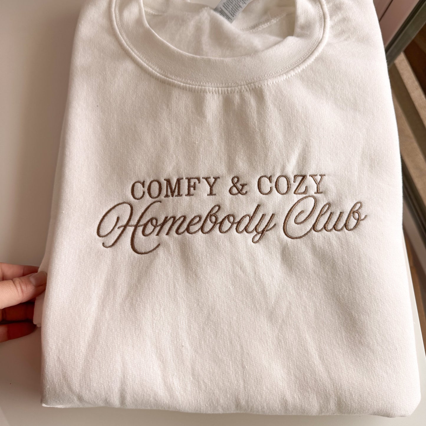 Comfy and Cozy Homebody Club Crewneck
