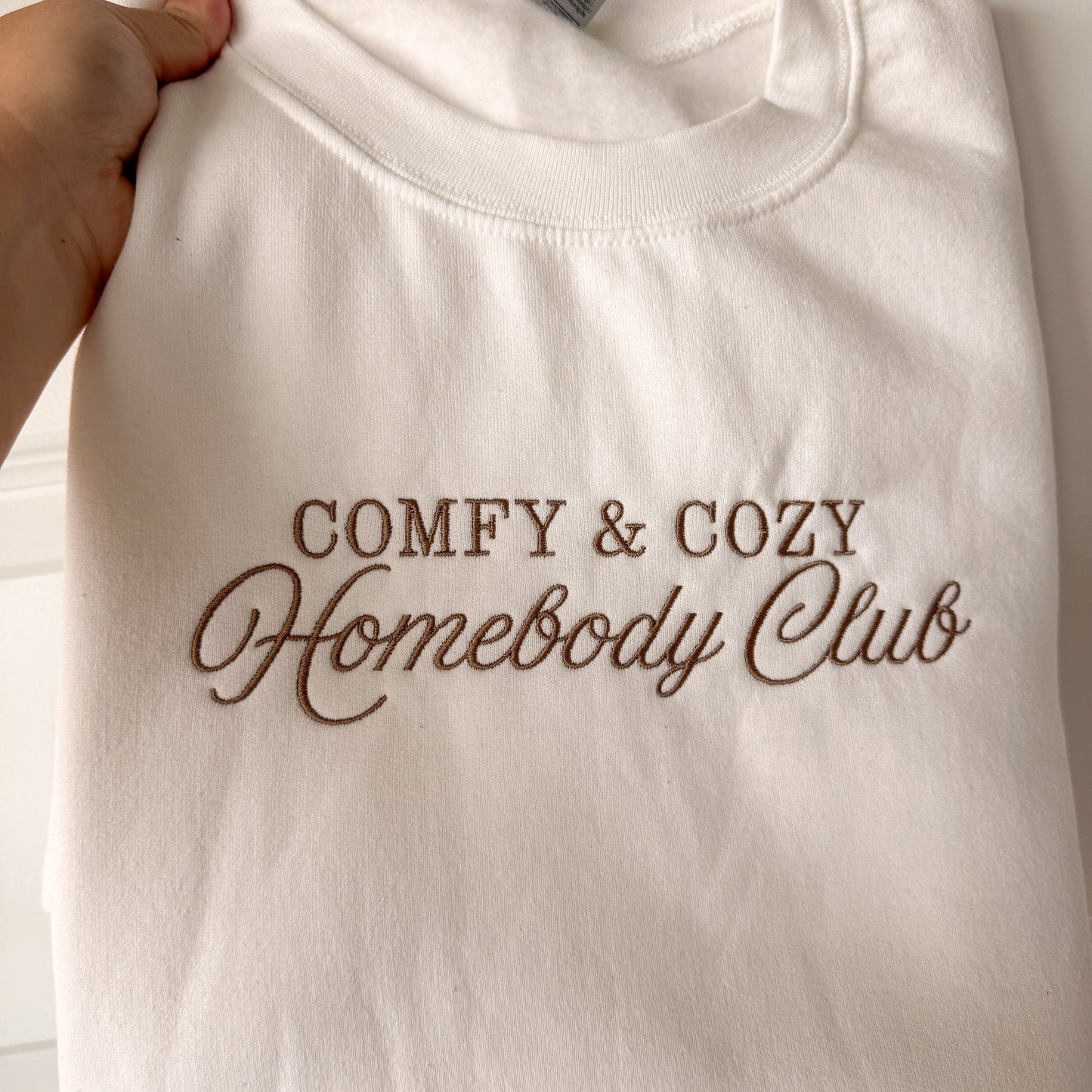 Comfy and Cozy Homebody Club Crewneck