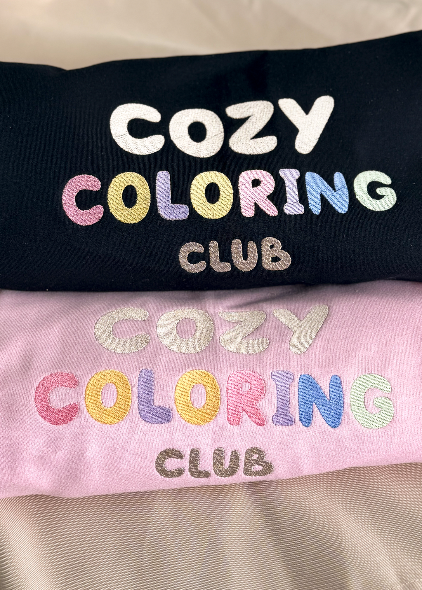 Cozy Coloring Club Crewneck