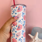 Coastal Pink and Blue Insulated Tumbler