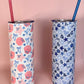 Coastal Pink and Blue Insulated Tumbler