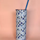 Coastal Blue Coquette Insulated Tumbler