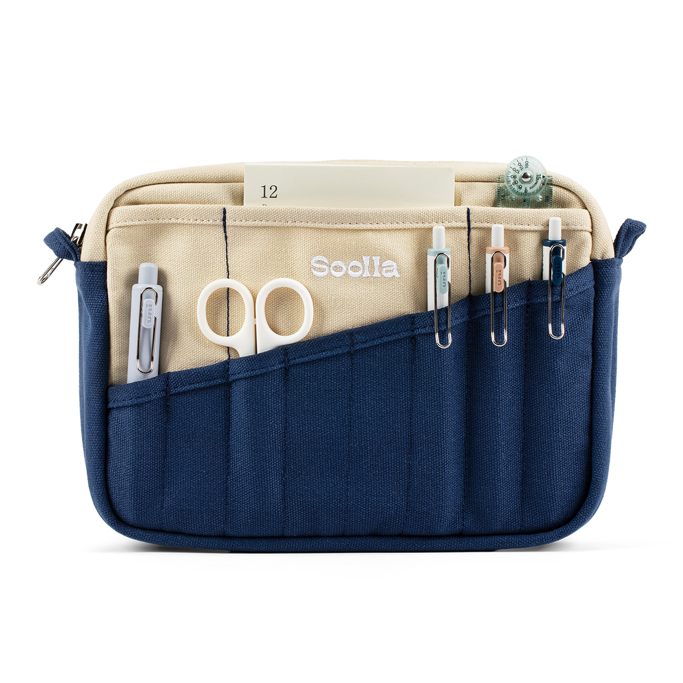 Soola Stationery Pouch- Marina