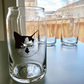 Pet Portrait Personalized Glass Tumbler