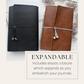 Handmade Refillable Journal + Ephemera