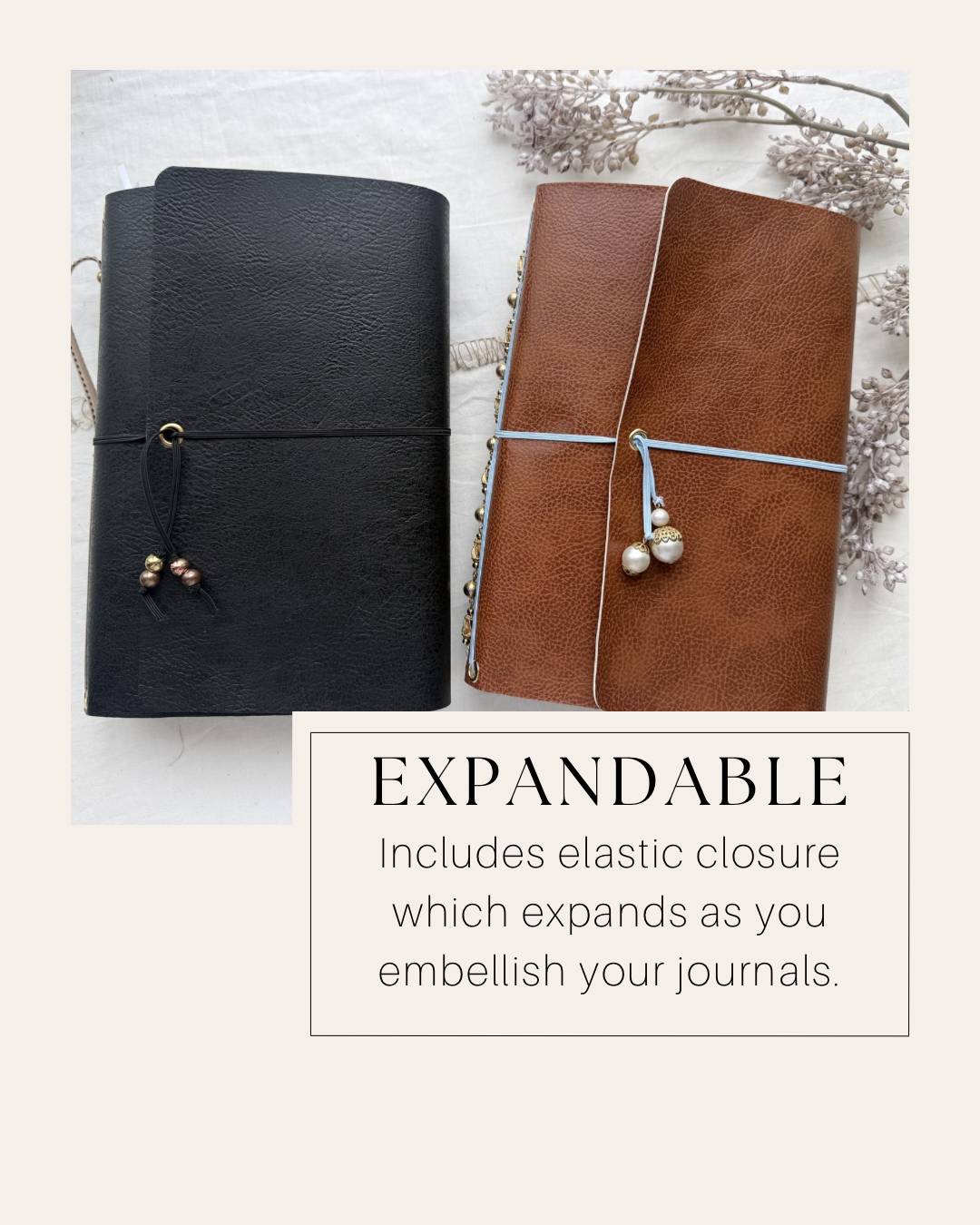 Handmade Refillable Journal + Ephemera