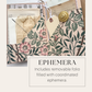 Handmade Refillable Journal + Ephemera