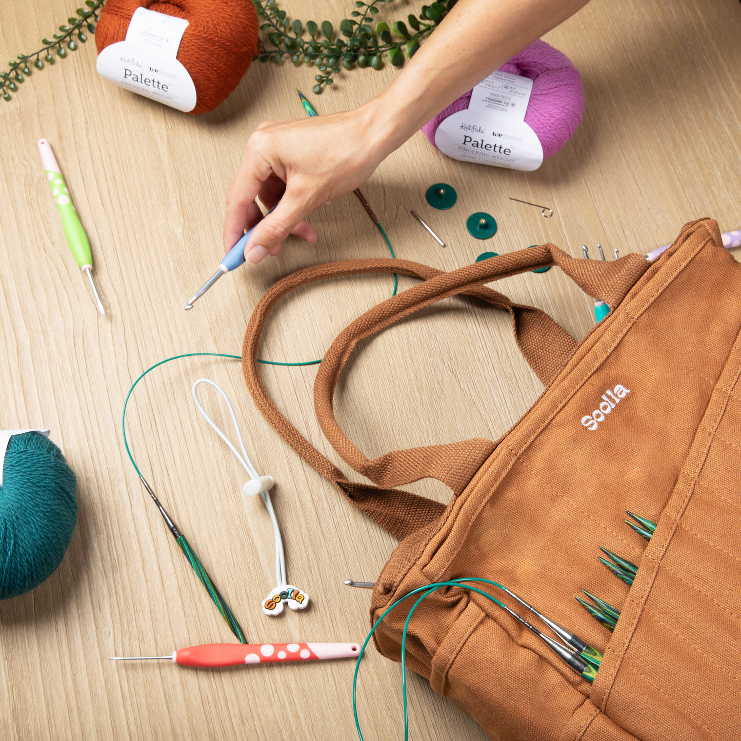 Soolla Craft Bag- Cinnamon
