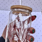 Wildflower Glass Cup