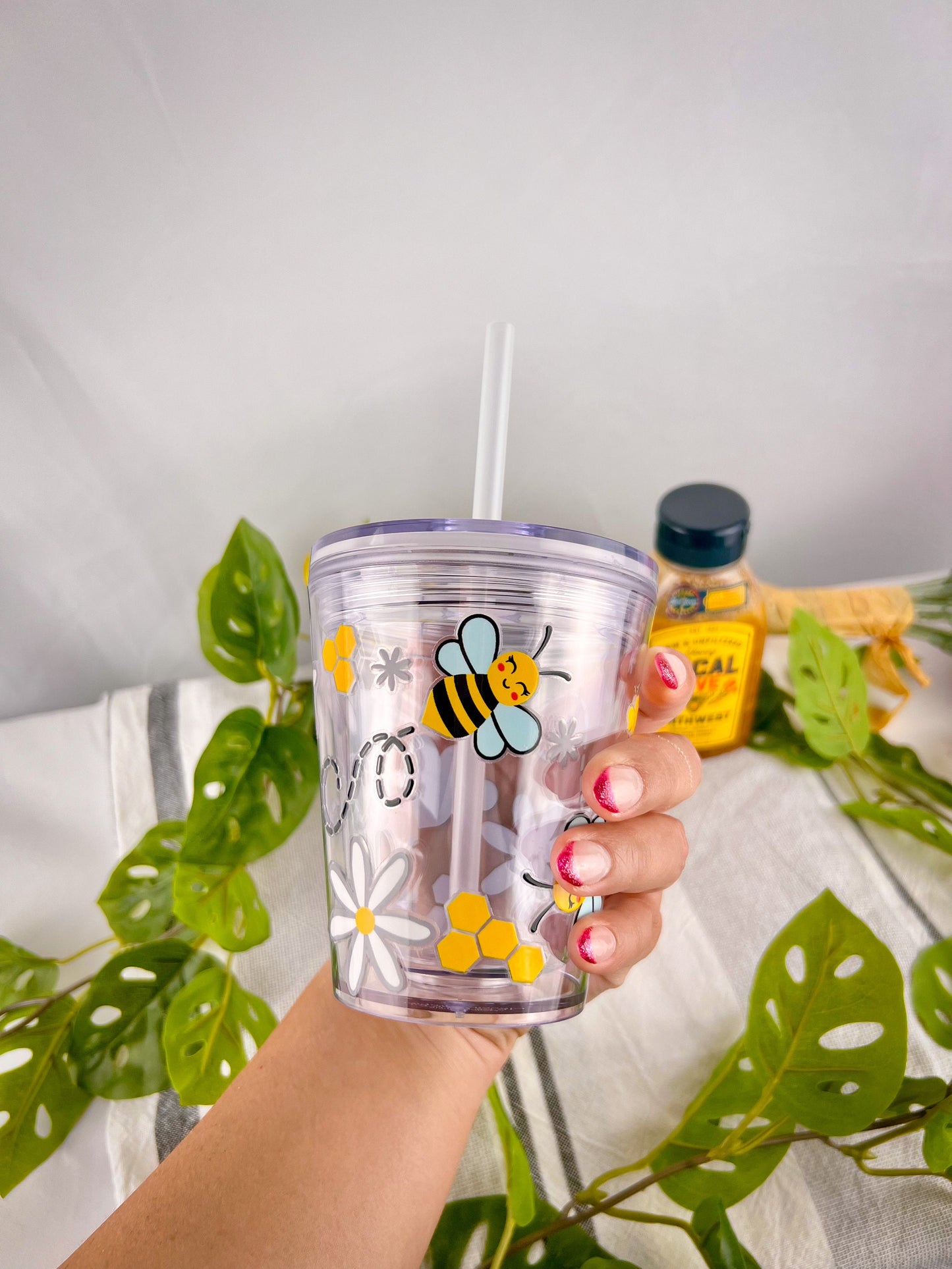 Honey Bee Clear Kids Cup