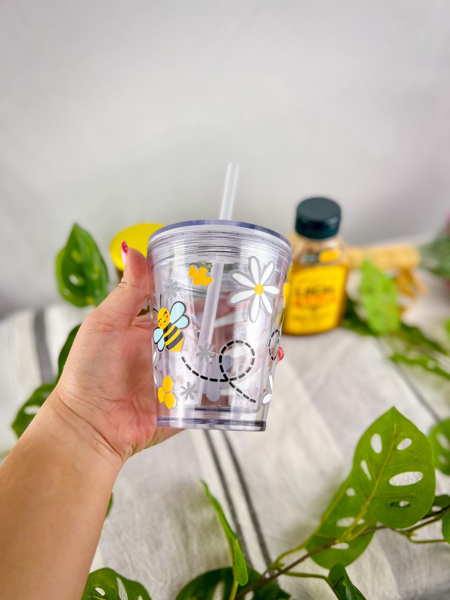 Honey Bee Clear Kids Cup