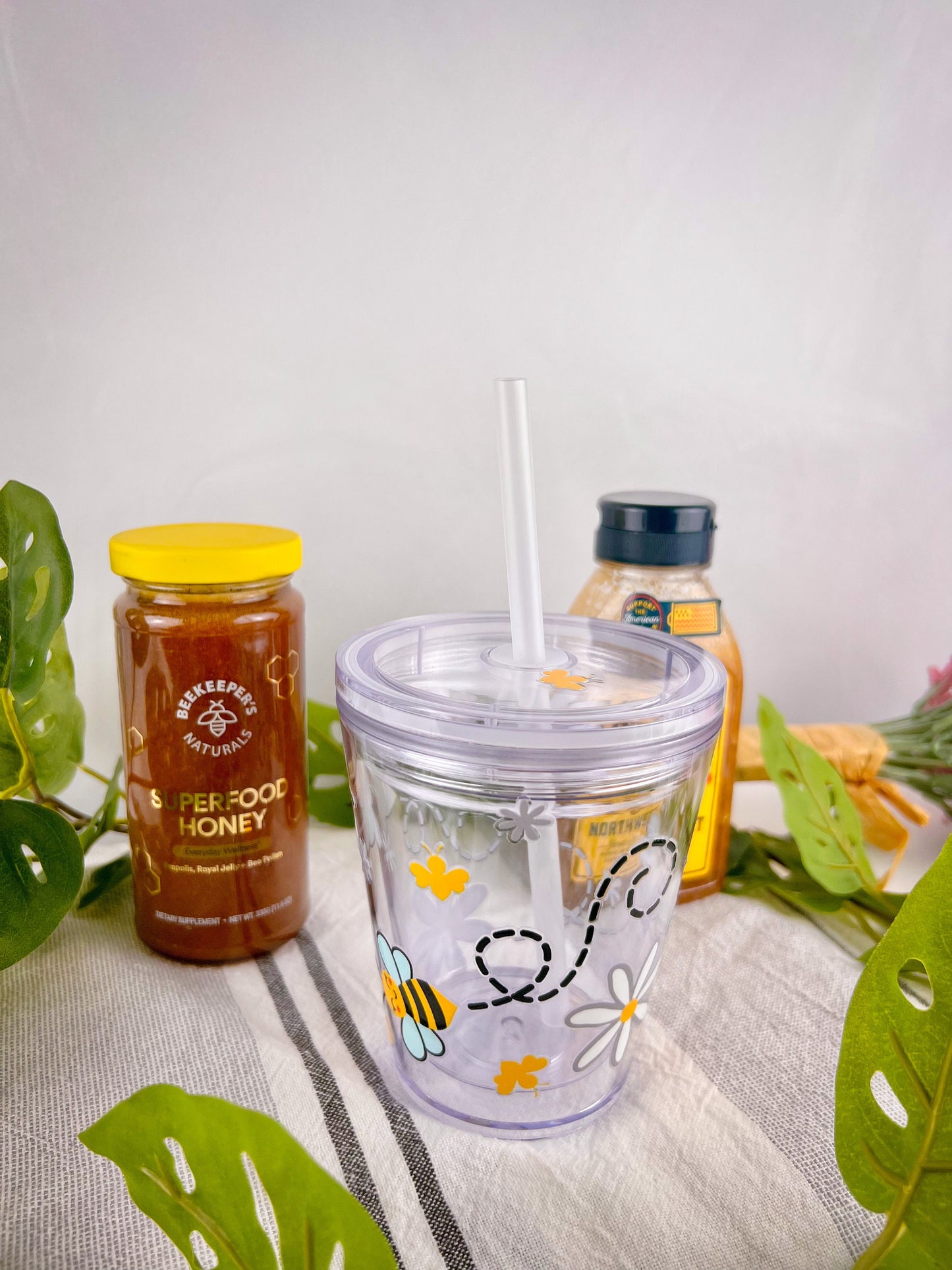 Honey Bee Clear Kids Cup