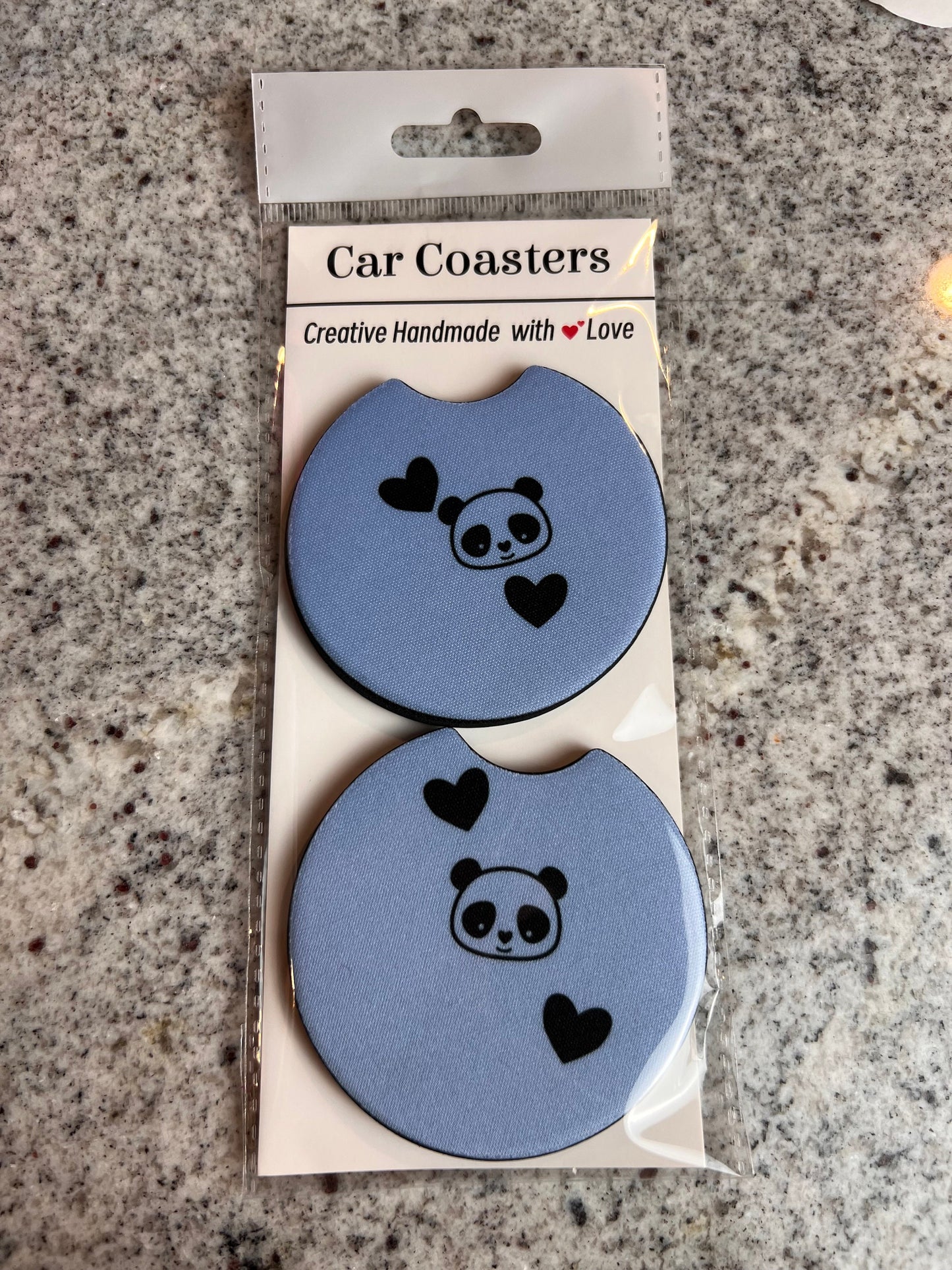 Floral Car Coaster- by Anaid