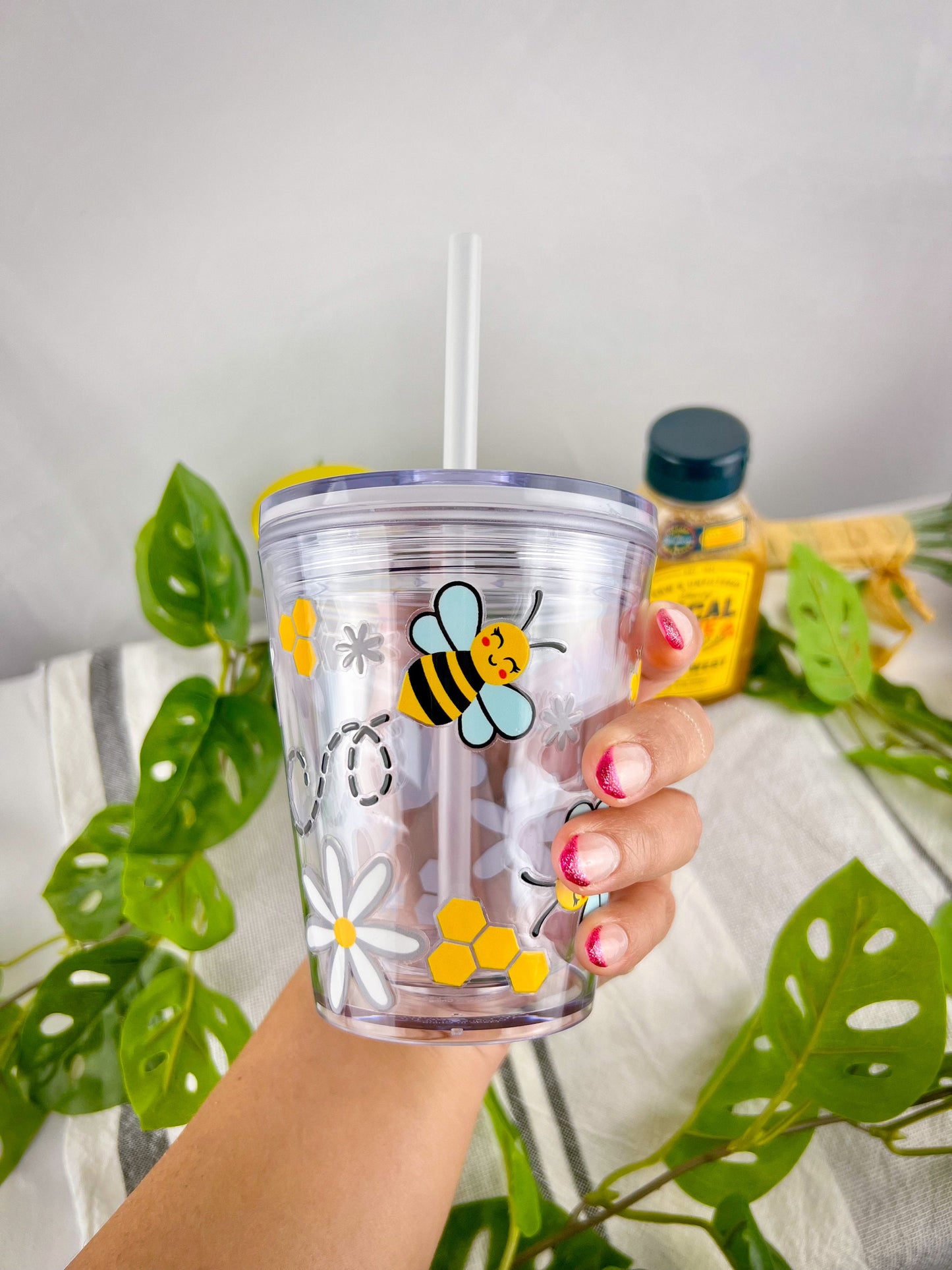 Honey Bee Clear Kids Cup