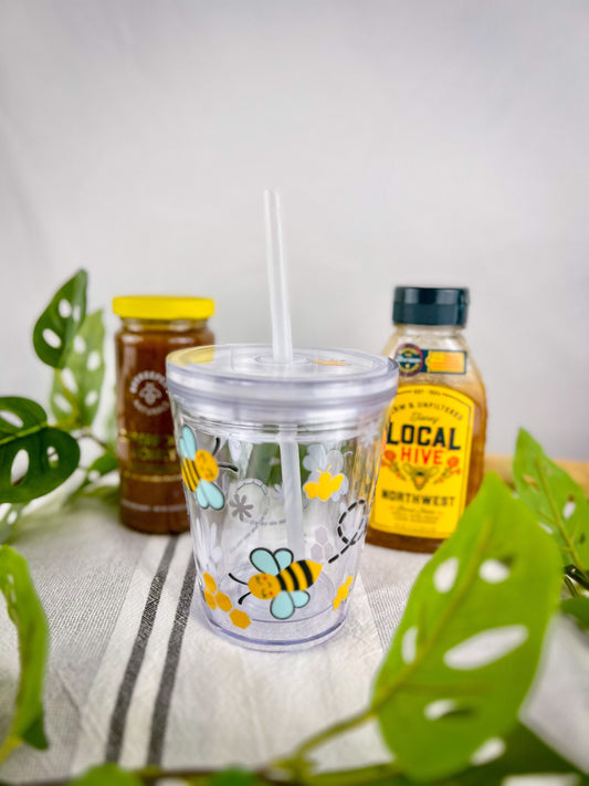 Honey Bee Clear Kids Cup