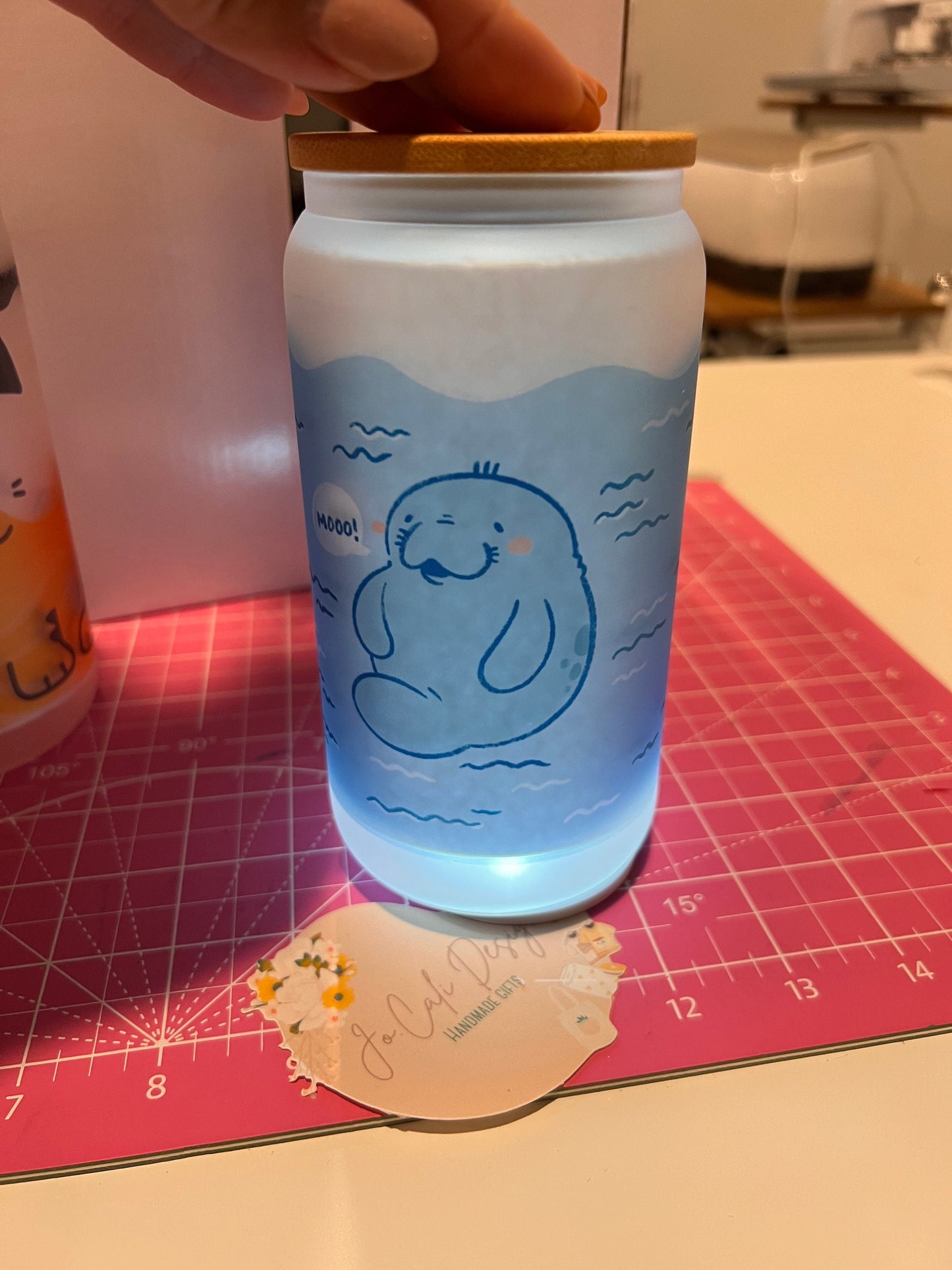 Cute Manatee Cup